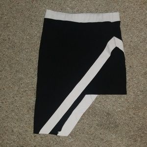 High-low skirt